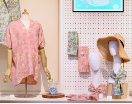 FUJI CO., LTD. 2026年展示会で発表した昭和デザインのタオル商品RYOFU MIZUWA涼風水輪